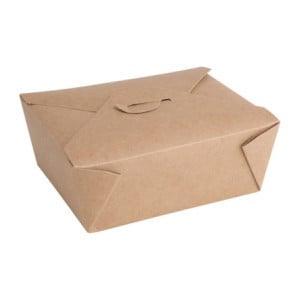 Cardboard Meal Boxes 152 mm - Eco-friendly & Practical