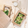 Salad Boxes PET 1200ml with Window - Lot of 150 | Eco-friendly & Practical