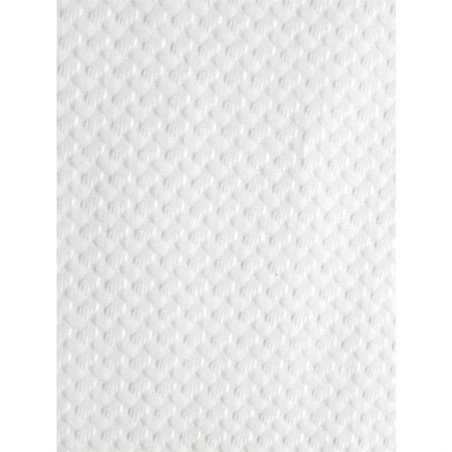 Sets de Table Papier Gaufré Blanc Brillant - Lot de 400 de qualité supérieure