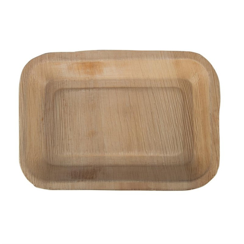 Rectangular Palm Leaf Plates 250x160 mm: Ecological and Aesthetic