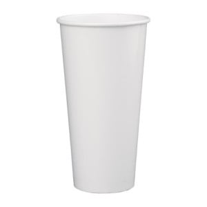 Bekers voor koude dranken van papier 625 ml 90 mm - Set van 1000 recyclebare, elegante & praktische bekers