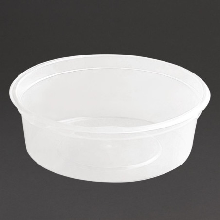 Microwavable Sauce Pots 50ml - Pack of 100: Practical and resistant in transparent plastic