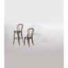 High Bistro Stool Bent Wood Walnut Exceptional Quality