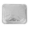 Aluminum trays GN 1/2 - Set of 10, Efficient heat retention