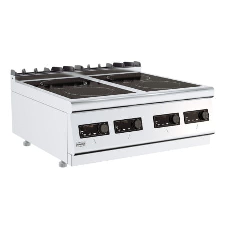 Countertop Electric Range 700 - 4 Induction Plates - CombiSteel