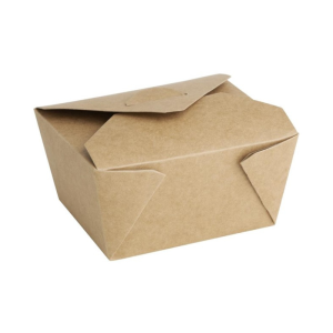 Kompostierbare Lebensmittelverpackungen aus Karton 1200 ml - Packung mit 200 Stück | Umweltfreundlich & Praktisch