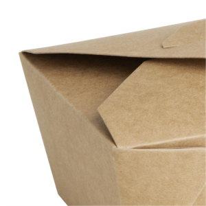 Composteerbare kartonnen voedseldozen 1200 ml - Set van 200 | Milieuvriendelijk & Praktisch