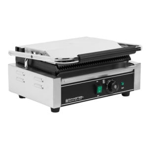 Grill Panini Pro 2200 W Gerillt 340x220 mm Inox