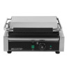 Grill Panini Grande Surface de Chauffe Rainurée - Dynasteel: performances exceptionnelles et utilisation pratique pour professio