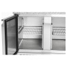 Kühlpizzatisch mit 2 Türen - 5 GN 1/6-Behälter Dynasteel | Fourniresto