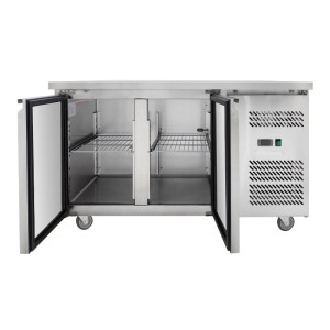 Refrigerated Table 2 Doors GN1/1 - Depth 700 - Dynasteel