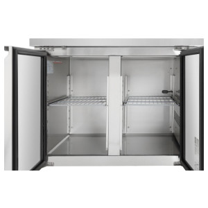 Refrigerated Table 2 Doors GN1/1 - Depth 700 | Dynasteel