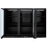 Refrigerated Back Bar Skinplate - 3 Swing Glass Doors - 328 L - Dynasteel