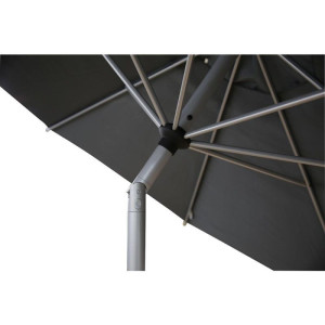 Sorara Lyon Gray 3m Parasol - Elegance and optimal protection