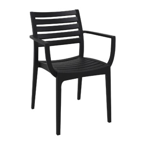 Zwarte Artemis Siesta fauteuils - Modern design en duurzaamheid