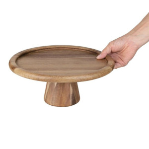 Acacia Cake Stand Olympia: Natural Elegance & Environmental Respect