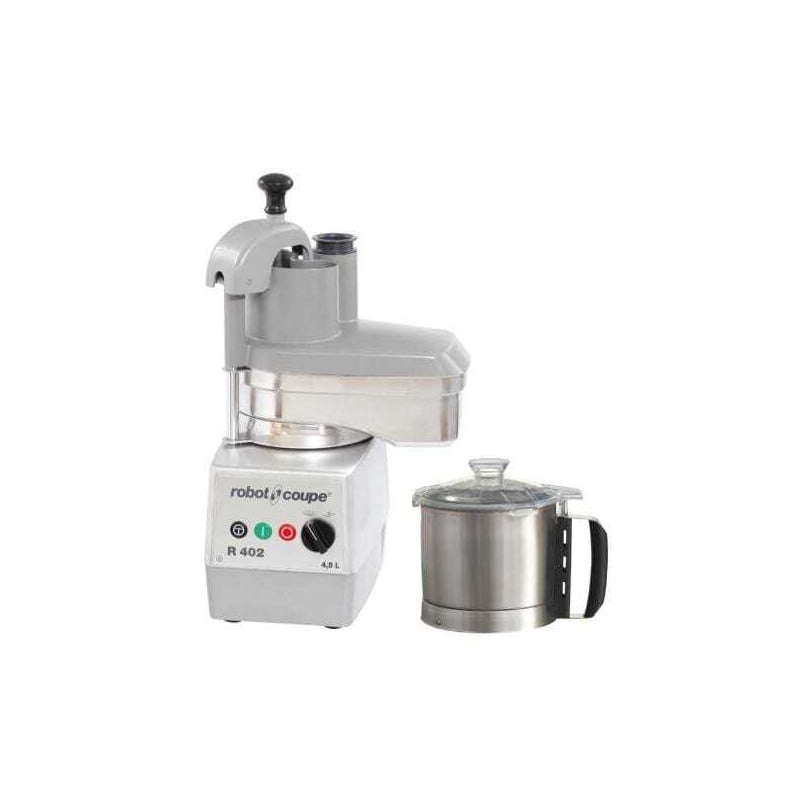 R 402 Combiné Cutter & Coupe Légumes 230 V avec Disque pour Frites 8 x 8 - Reconditionné