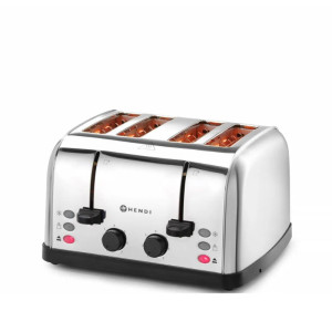 Toaster 4 Scheiben HENDI: Leistung und professionelle Effizienz