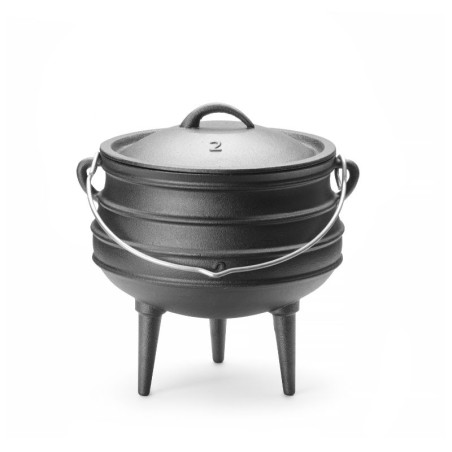 6 L HENDI Cast Iron Pot - Even and flavorful cooking