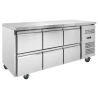 Positive Refrigerated Table - 6 Drawers - Dynasteel