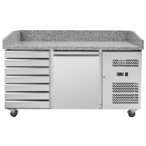 Pizzameubel 600x400 - 1 Deur en 7 Laden - Dynasteel