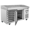 Pizzameubel 600x400 - 1 Deur en 7 Laden - Dynasteel