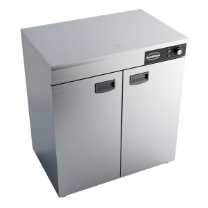 Combisteel 2-Door Warming Cabinet: Optimal temperature maintenance, high power and capacity.