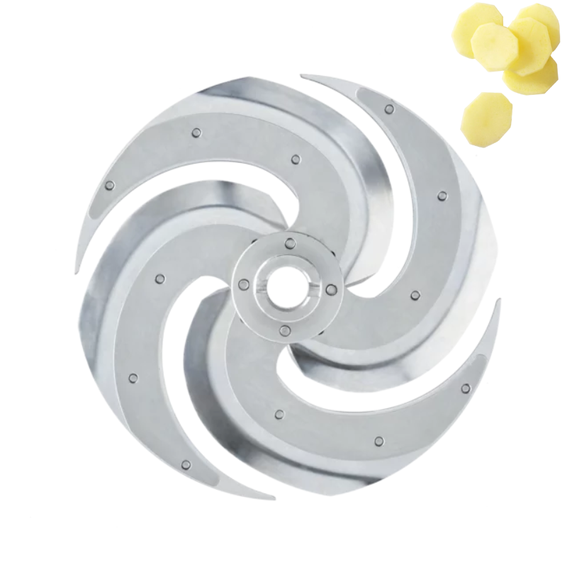 Disque Éminceur - Snijmaat - Gekookte Aardappelen 4 mm Robot-Coupe Voor R 502 / R 502 VV / R 652 / R 652 VV Disque Éminceur - Snijmaat - Gekookte Aardappelen 4 mm Robot-Coupe Voor R 502 / R 502 VV / R 652 / R 652 VV