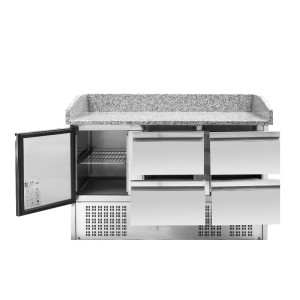 Refrigerated Compact Pizza Display Case 600x400 - Dynasteel