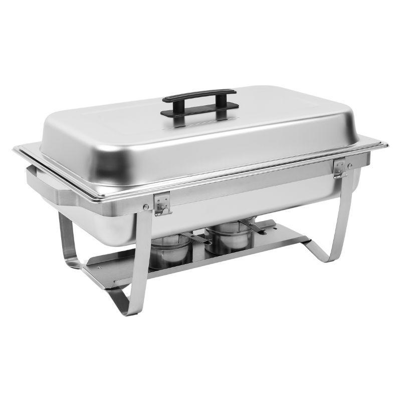 Chafing Dish 9 L - GN 1/1 Eco Dynasteel: Halten Sie Ihre Speisen warm.