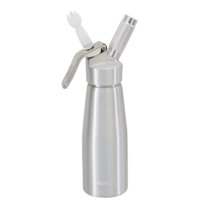 Siphon Aluminium 0,5 L Tellier : Chantilly parfaite en instant