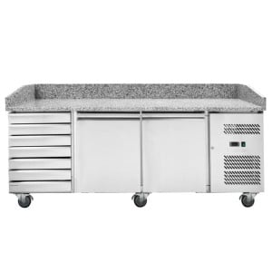 Pizza-Möbel - 2 Türen und 7 Schubladen - Dynasteel