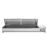 Saladette Koeling om te Plaatsen Deksel Inox - 9 x GN 1/3 - Dynasteel