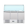 Saladette Kühltisch 4 GN 1/1 - 3 Türen - Dynasteel