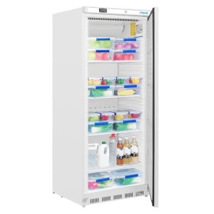 White Positive Refrigerated Cabinet - 600 L