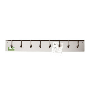 Kartenhalter mit 13 Edelstahlfedern - 100 cm