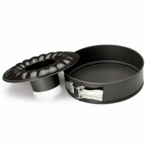 Antiaanbakbare springvorm - Ø 240 mm, 2 bodems -