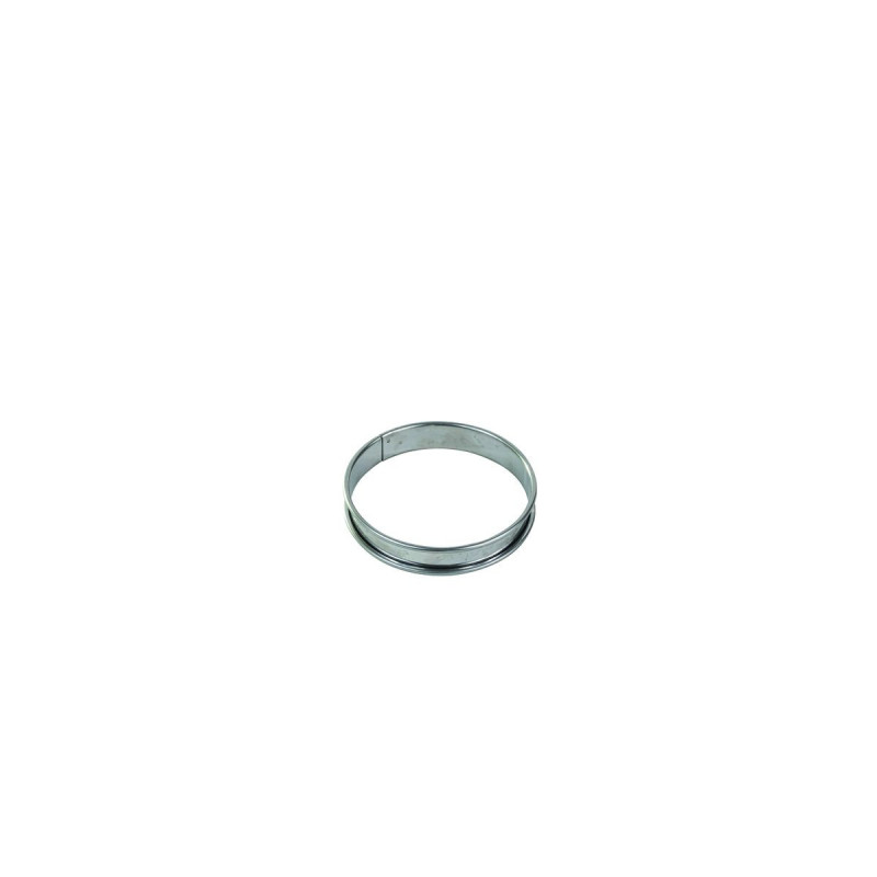 Stainless steel tart ring Ø100 mm, perfect baking and easy removal