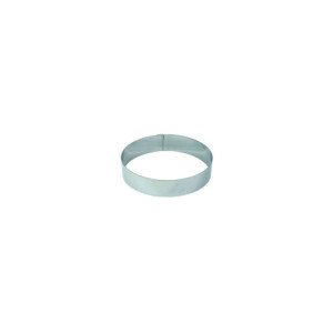RVS Mousse Ring Ø90 mm Gobel - Professionele banketbakkerij