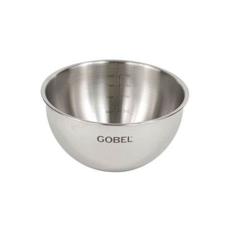 Cul de Poule Fond Rond Inox Ø 20 cm Gobel | Bakgereedschap