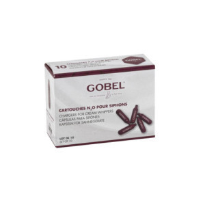 N₂O-Gaskartuschen - 10er-Pack für Gobel-Siphons