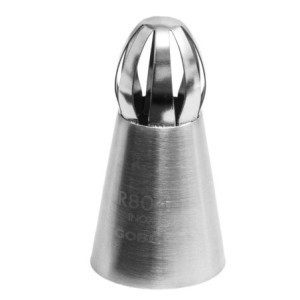 Roestvrijstalen bolvormige spuitmond Gobel 22 mm - Professioneel banketbakkersaccessoire