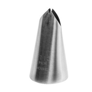 RVS spuitmondje Gobel ⌀10 mm - Professioneel banketbakkersaccessoire