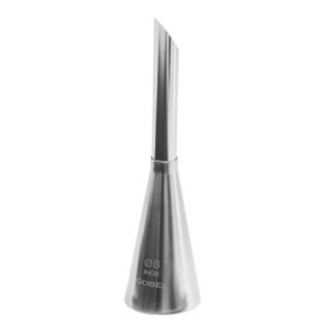 RVS Spuitmond ⌀ 8 mm Gobel - Precisie Banketbakkerij