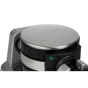 Waring WW200E Double Belgian Waffle Maker - Even & Rotating Cooking