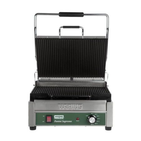 Double Waring Panini Grill - Fast & Even Cooking