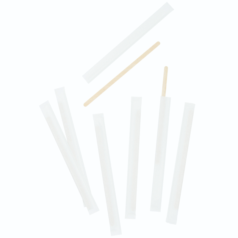 Bamboo Stirrers 140mm - Natural and Ecological Quality