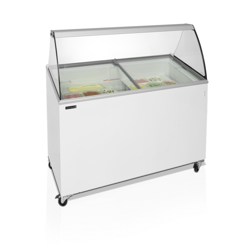 TEFCOLD Ice Cream Display - Optimal Storage & Elegant Presentation