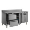 TEFCOLD 282L refrigerated counter stainless steel & GN1/1 drawers