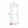 Panneau Chambre Froide TEFCOLD 1200x3000x2200 mm: Isolation Efficace & Montage Facile